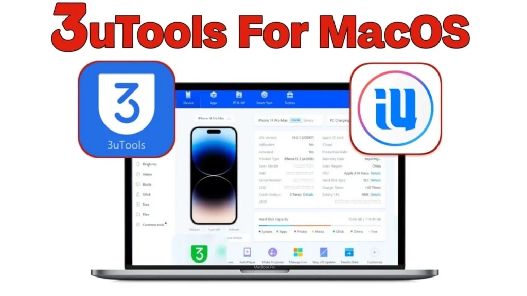 3uTools for MacBook Air